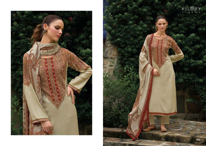 Libaas Kilory Pashmina Suits Exporter Ahmedabad