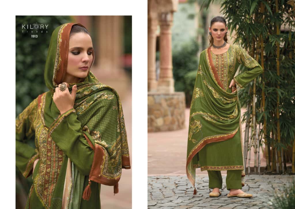 Libaas Kilory Pashmina Suits Exporter Ahmedabad
