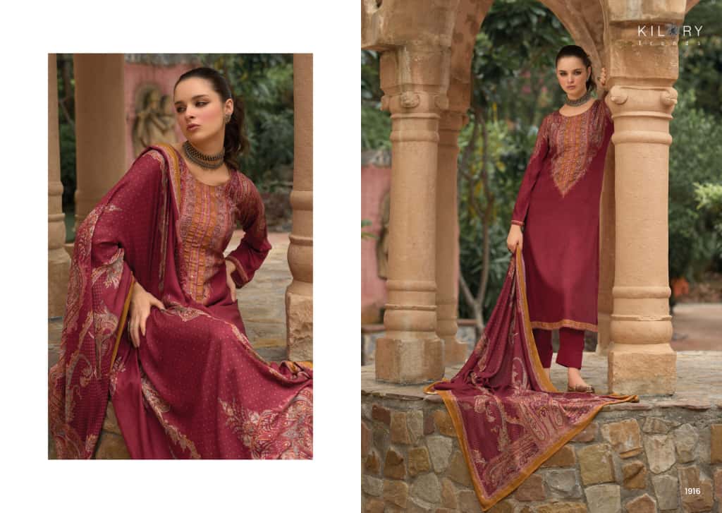 Libaas Kilory Pashmina Suits Exporter Ahmedabad