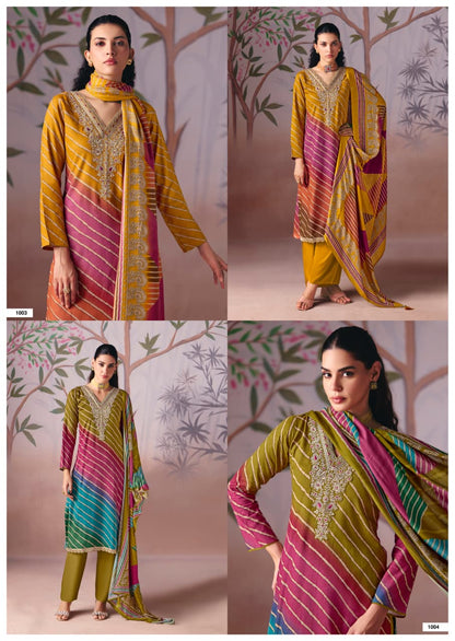 Libaas Rang Fashion Pashmina Suits Exporter Ahmedabad