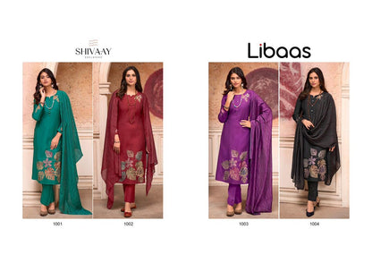 Libaas Shivaay Muslin Pant Style Suits Manufacturer India