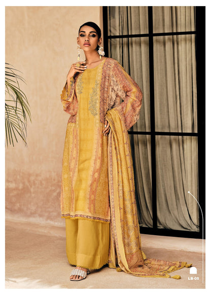 Libaas Varsha Fashions Crepe Pant Style Suits Wholesaler India