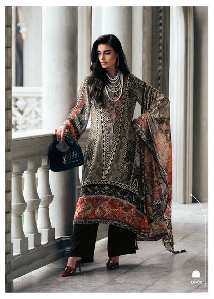 Libaas Varsha Fashions Crepe Pant Style Suits Wholesaler India