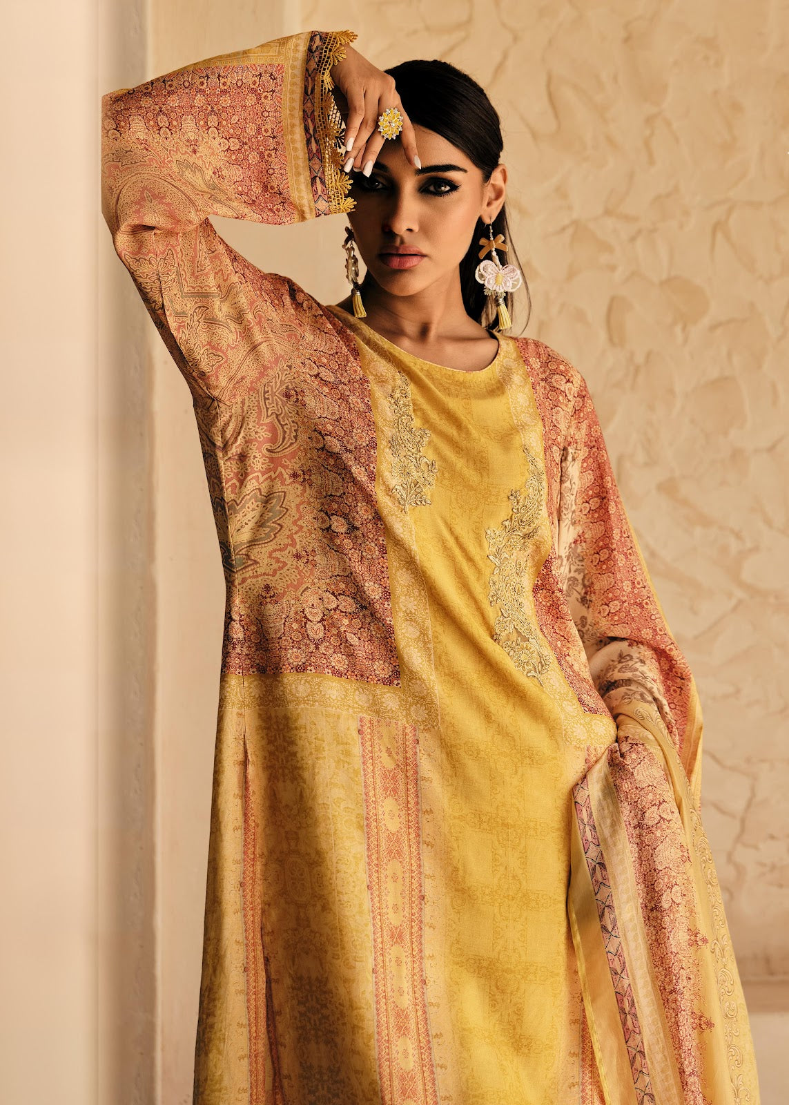 Libaas Varsha Fashions Crepe Pant Style Suits Wholesaler India