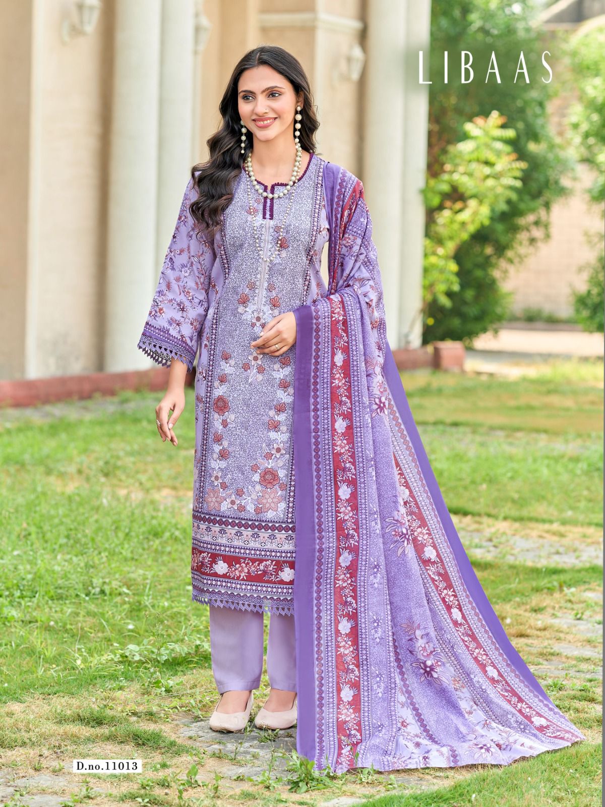 Libaas Vol 11 Ganesha Cotton Karachi Salwar Suits Exporter Gujarat
