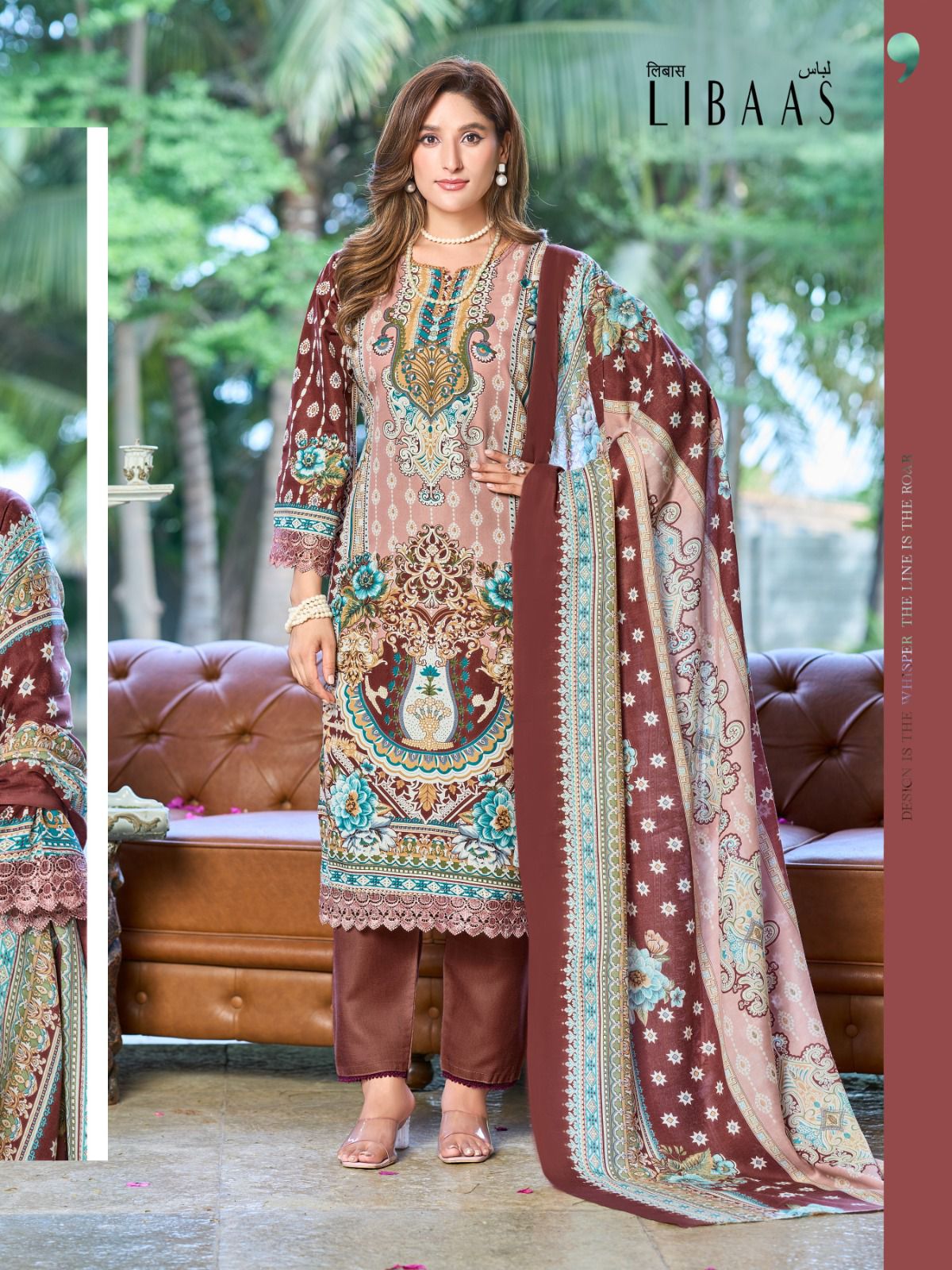 Libaas Vol 12 Ganesha Cotton Karachi Salwar Suits Exporter India