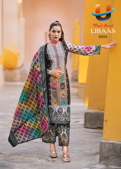 Libaas Vol 1 Royal Brand Cotton Karachi Salwar Suits Wholesaler