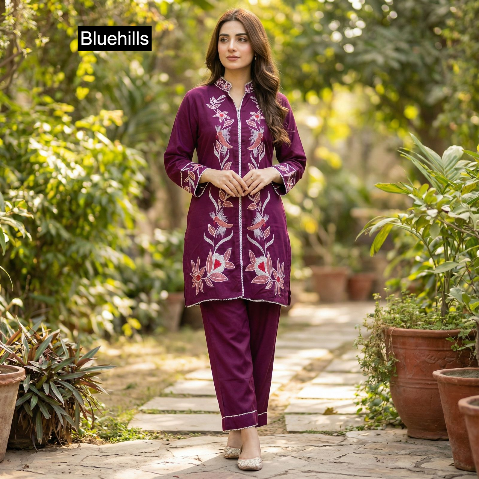 Libas Bluehills Rayon Co Ord Set Manufacturer