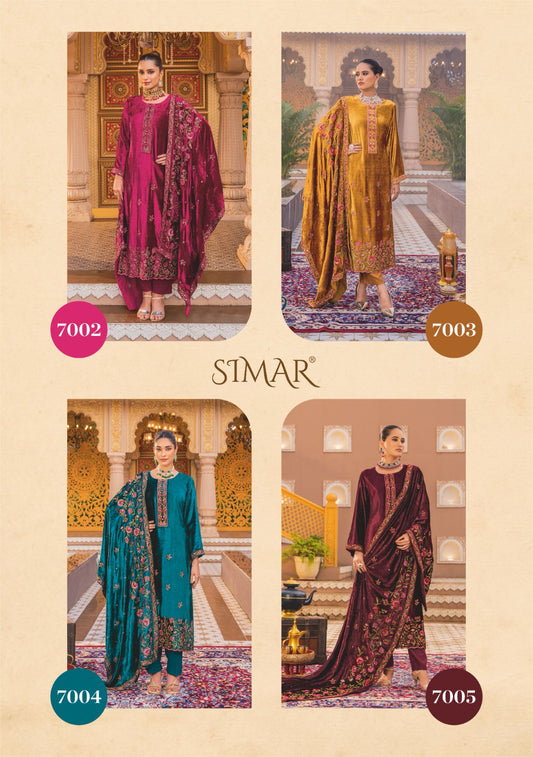 Libas E Khaas Simar Viscose Velvet Suits Manufacturer Gujarat