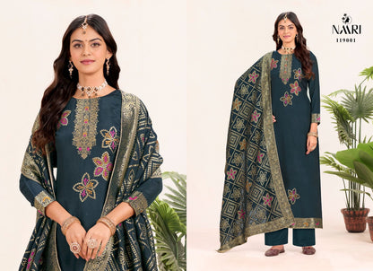 Libas Naari Muslin Jacquard Pant Style Suits Manufacturer