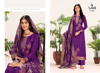 Libas Naari Muslin Jacquard Pant Style Suits Manufacturer