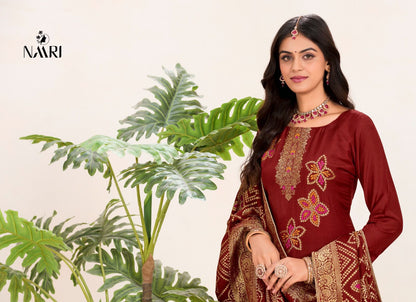 Libas Naari Muslin Jacquard Pant Style Suits Manufacturer