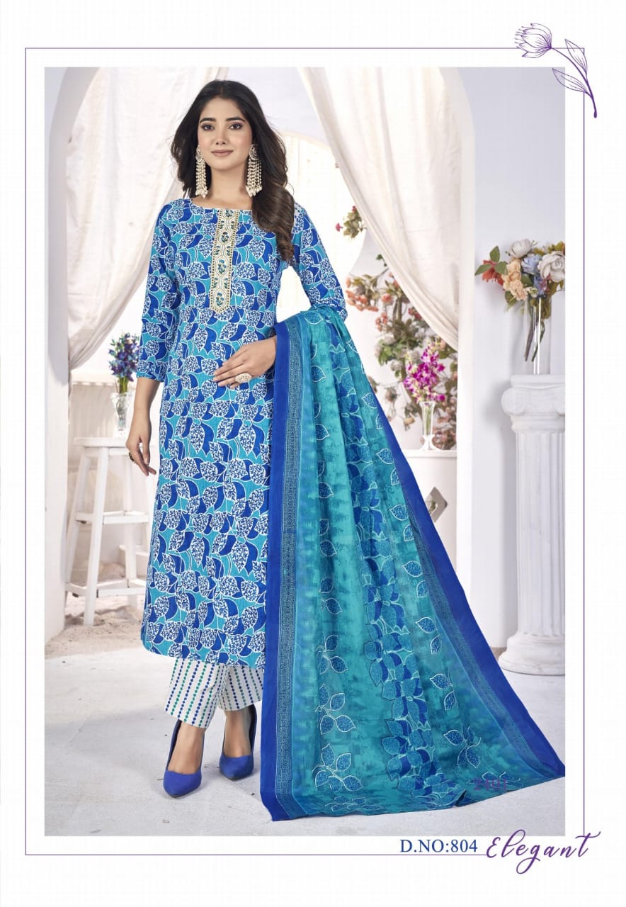 Libas Vol 1 Kundan Readymade Cotton Pant Suits Exporter Ahmedabad