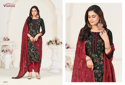 Libbas Vol 2 Vishnu Impex Georgette Pant Style Suits Wholesaler India