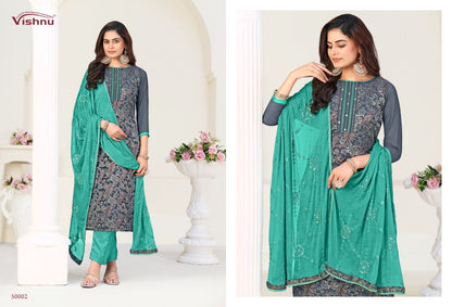 Libbas Vol 2 Vishnu Impex Georgette Pant Style Suits Wholesaler India