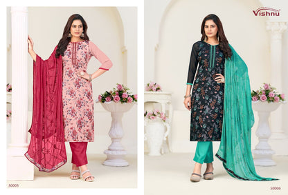 Libbas Vol 2 Vishnu Impex Georgette Pant Style Suits Wholesaler India