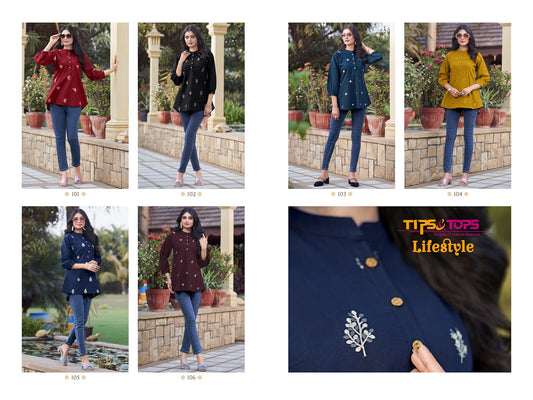Lifestyle Tips Tops Cotton Stylish Tops