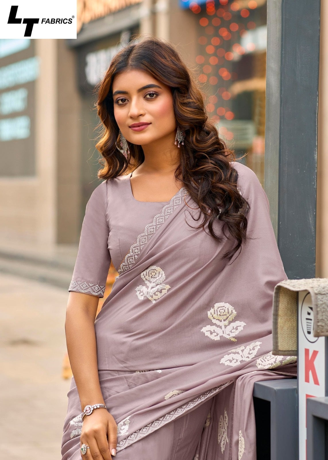 Lightning Vol 30 Lt Fabrics Silk Sarees Wholesaler Gujarat