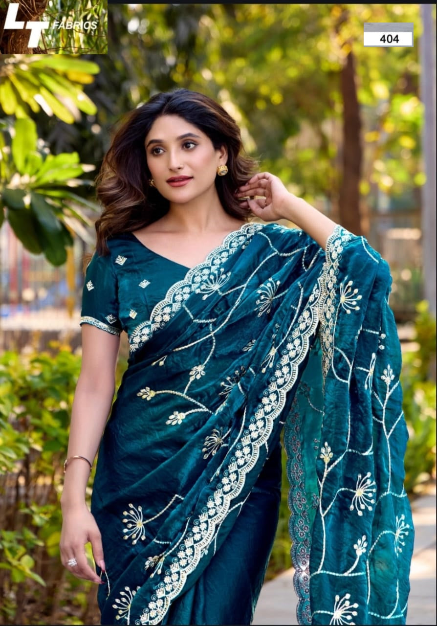 Lightning Vol 4 Lt Fabrics Malai Silk Sarees Manufacturer India