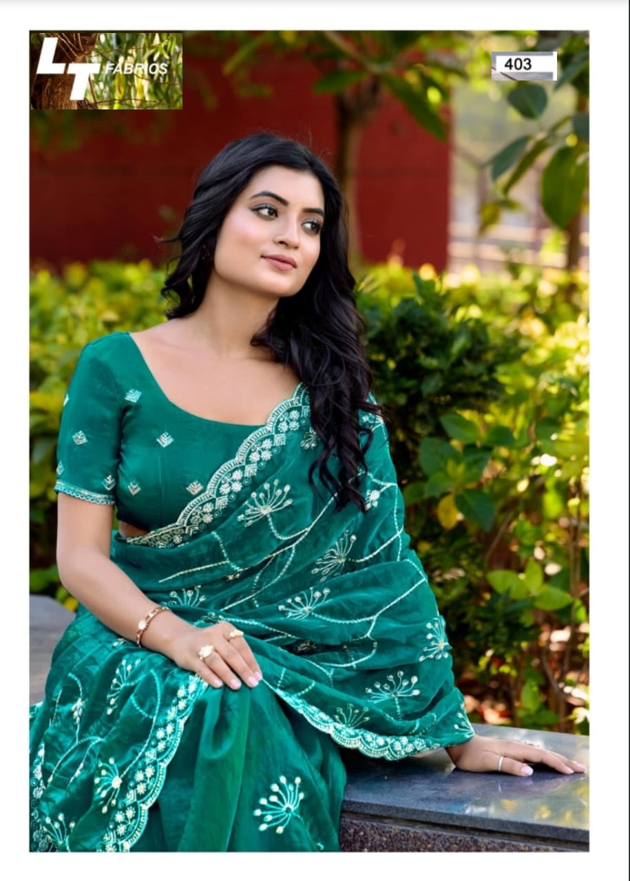 Lightning Vol 4 Lt Fabrics Malai Silk Sarees Manufacturer India