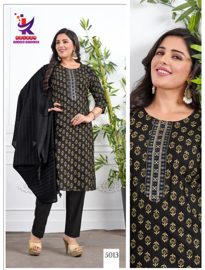 Like That 4 Mlm Kalash Lifestyle Readymade Cotton Pant Suits Exporter Gujarat