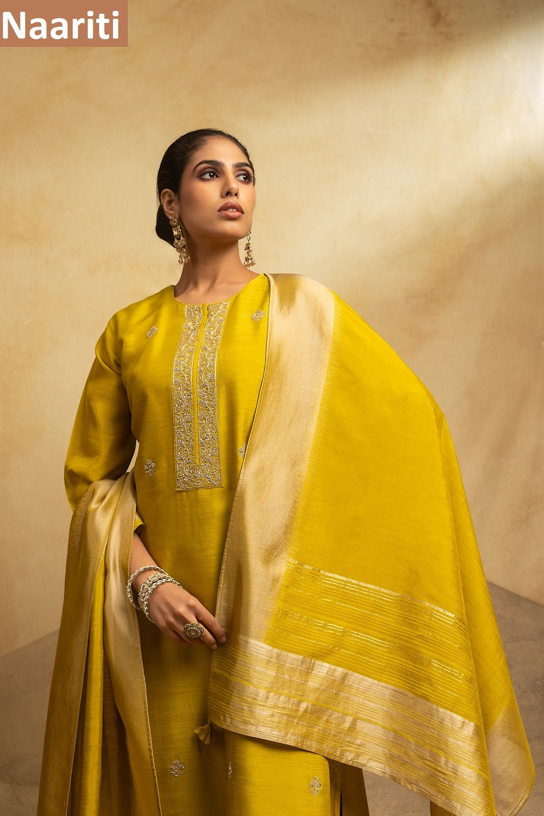 Likita 2828 Naariti Raw Silk Pant Style Suits Manufacturer