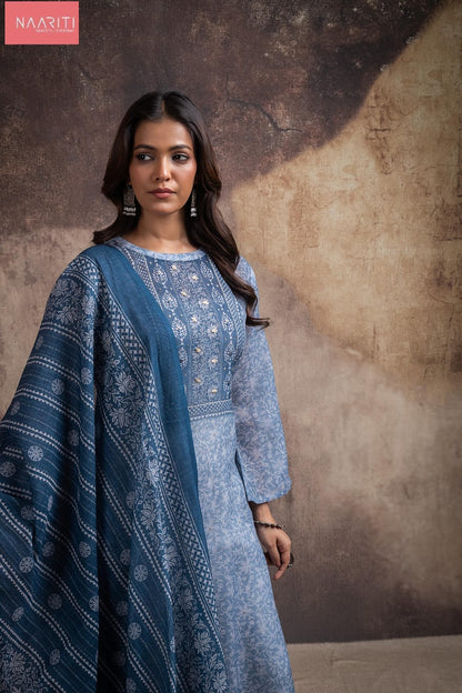 Lila 5566 Naariti Linen Pant Style Suits Supplier India