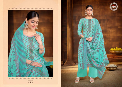Lilly Harshit Fashion Cotton Pant Style Suits Exporter Gujarat