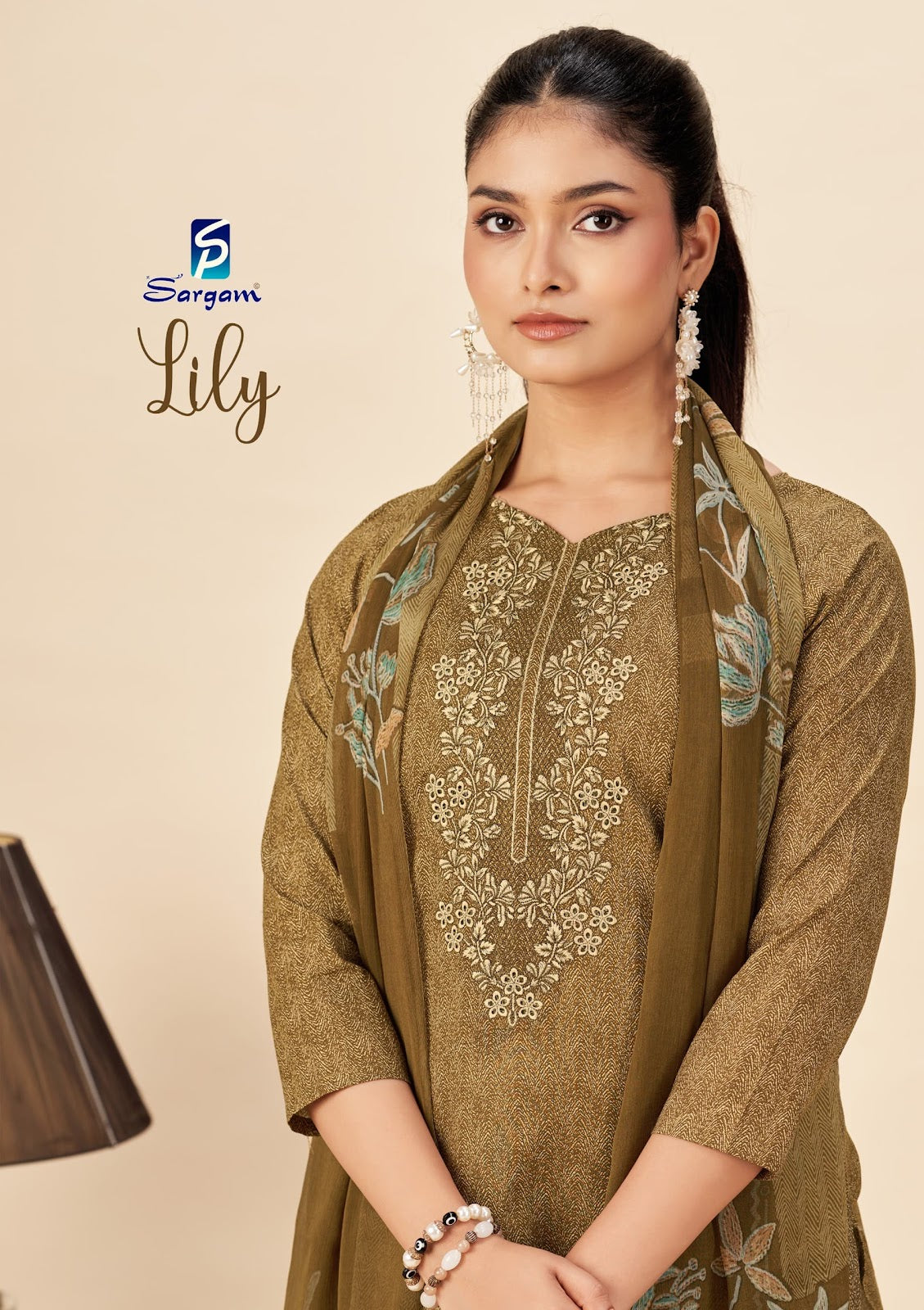 Lily Sargam Prints Pure Lawn Pant Style Suits Manufacturer Gujarat