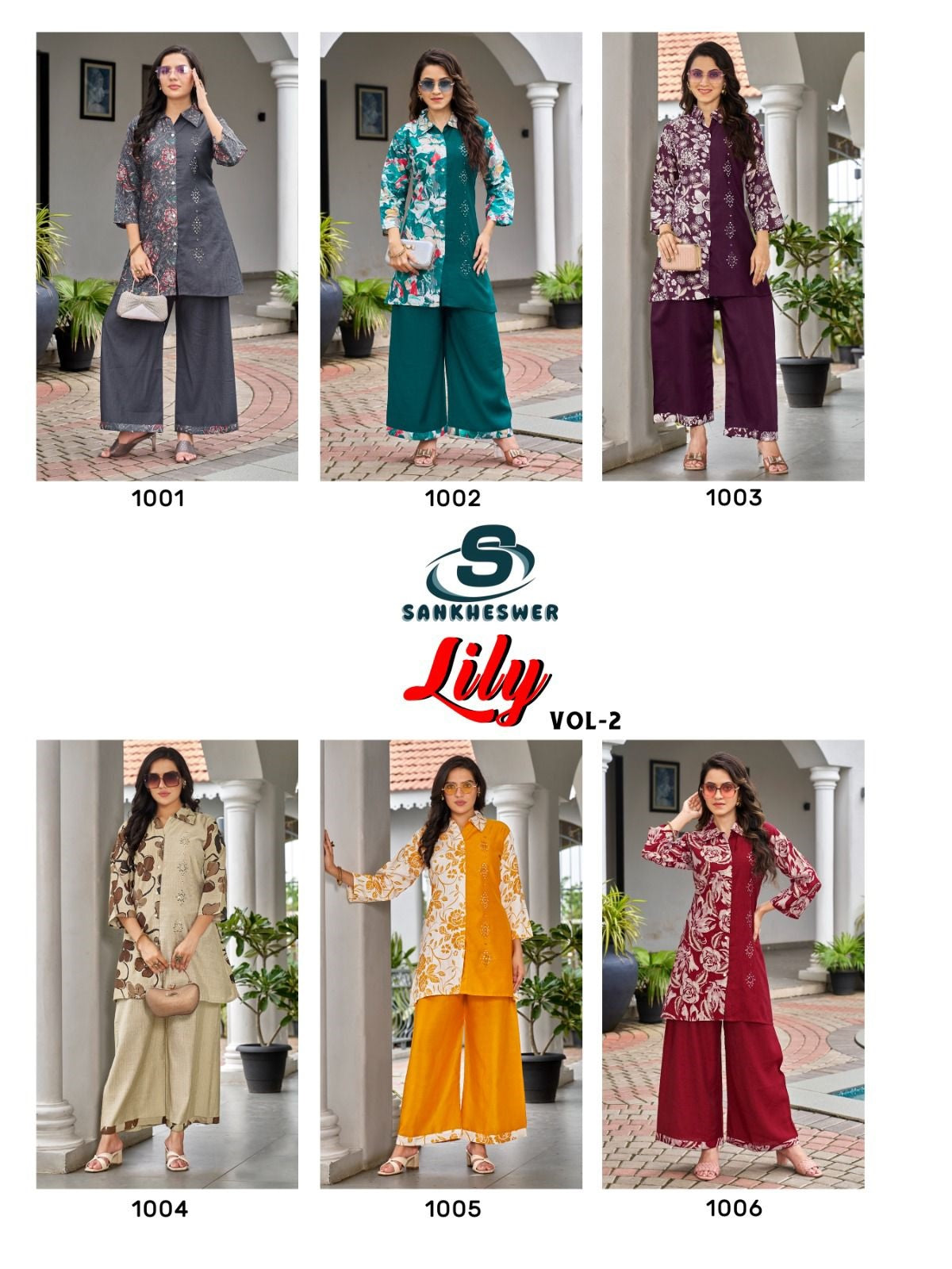Lily Vol 2 Sankheswer Vertican Co Ord Set Supplier