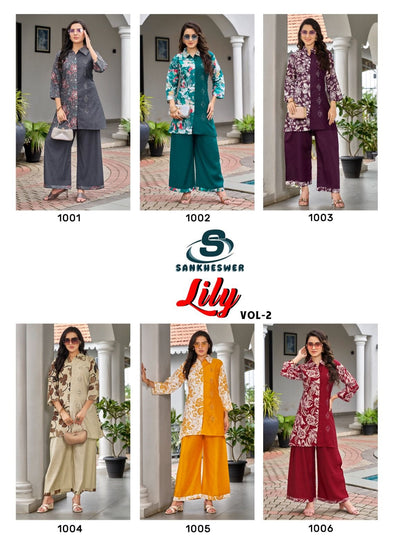 Lily Vol 2 Sankheswer Vertican Co Ord Set Supplier