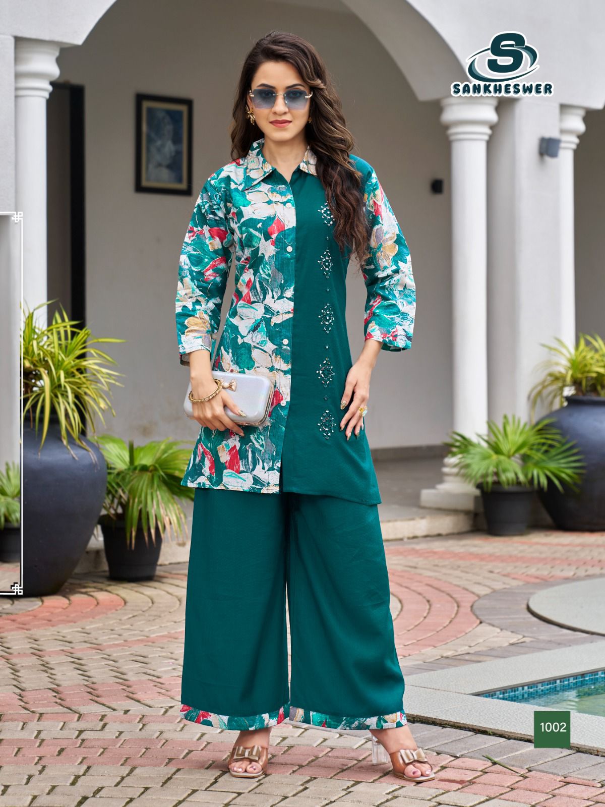 Lily Vol 2 Sankheswer Vertican Co Ord Set Supplier