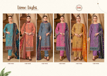 Lime Light Edition 5 Harshit Fashion Viscose Reyon Karachi Salwar Suits Supplier Gujarat