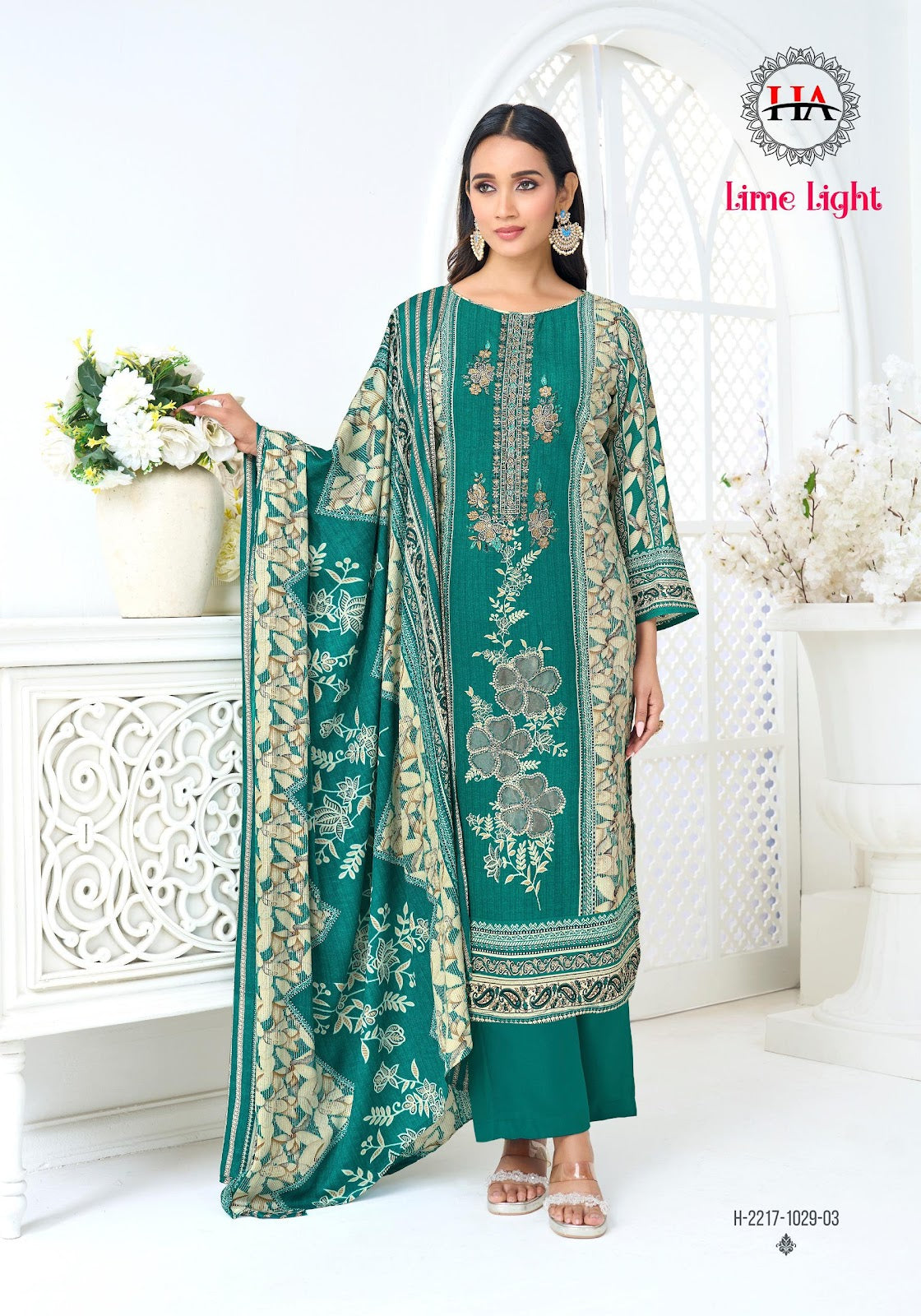 Lime Light Harshit Fashion Viscose Reyon Karachi Salwar Suits Supplier Gujarat