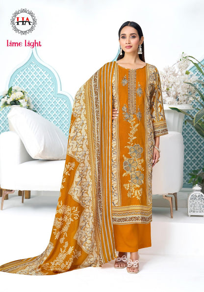 Lime Light Harshit Fashion Viscose Reyon Karachi Salwar Suits Supplier Gujarat