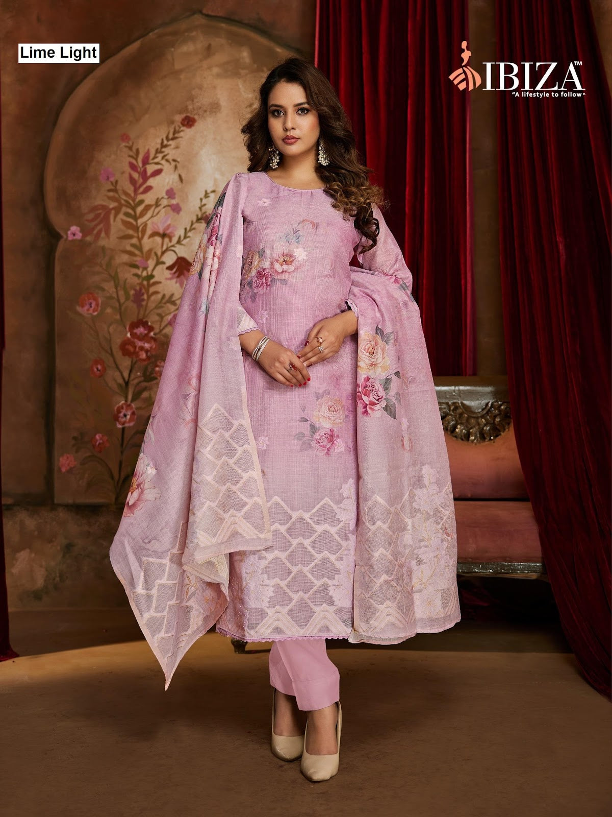 Lime Light Ibiza Lilen Pant Style Suits Manufacturer