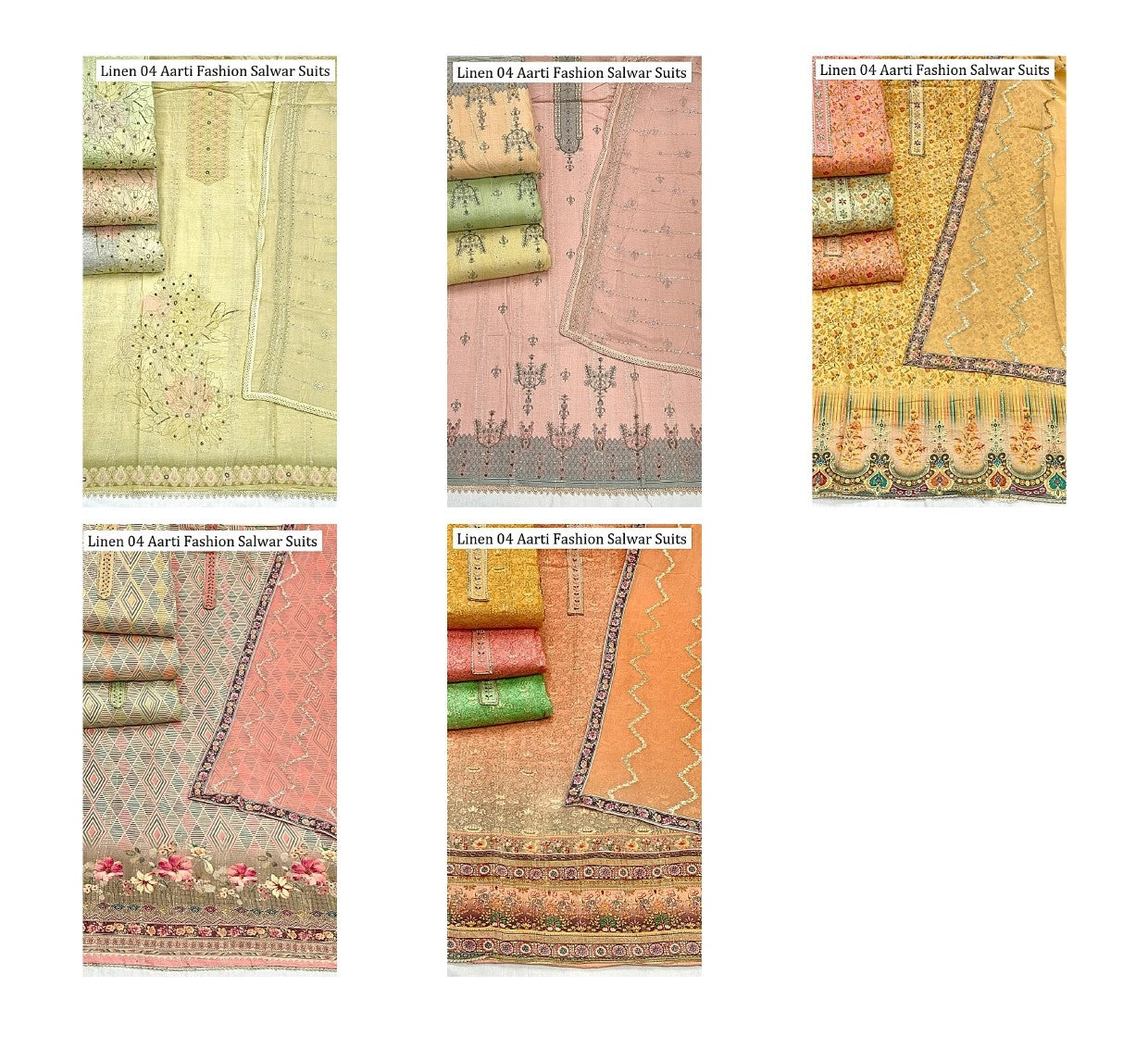 Linen 04 Aarti Fashion Pure Cotton Salwar Suits Manufacturer India