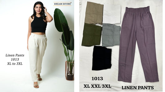 Linen 1013 Dream Divine Women Pants Wholesaler Ahmedabad