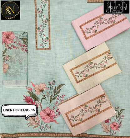 Linen Heritage Kulnidhi Salwar Suits Manufacturer Ahmedabad