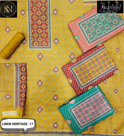 Linen Heritage Kulnidhi Salwar Suits Manufacturer Ahmedabad