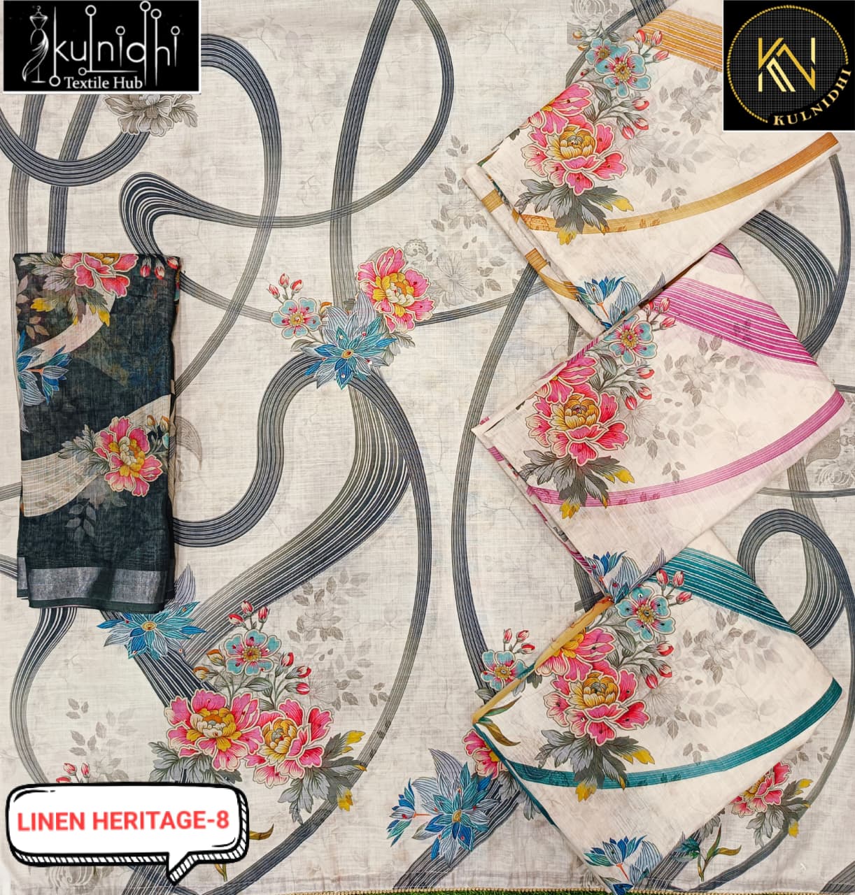 Linen Heritage Kulnidhi Salwar Suits Manufacturer Ahmedabad