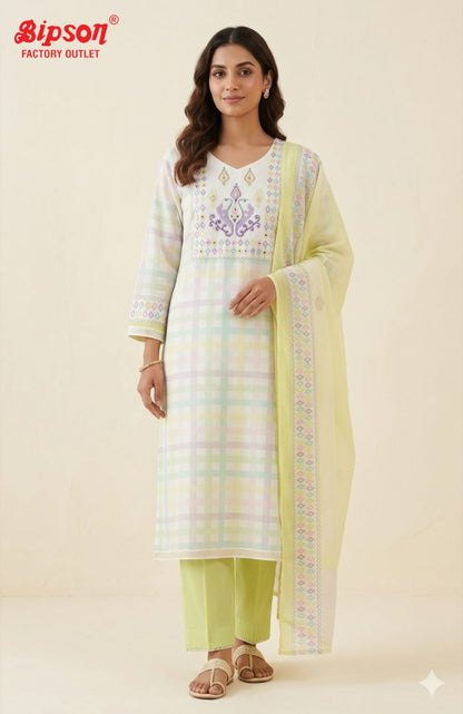 Linen Line Bipson Prints Readymade Pant Style Suits Manufacturer