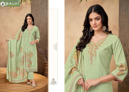 Linen Silk Once Again Salvi Fashion Pant Style Suits Wholesale