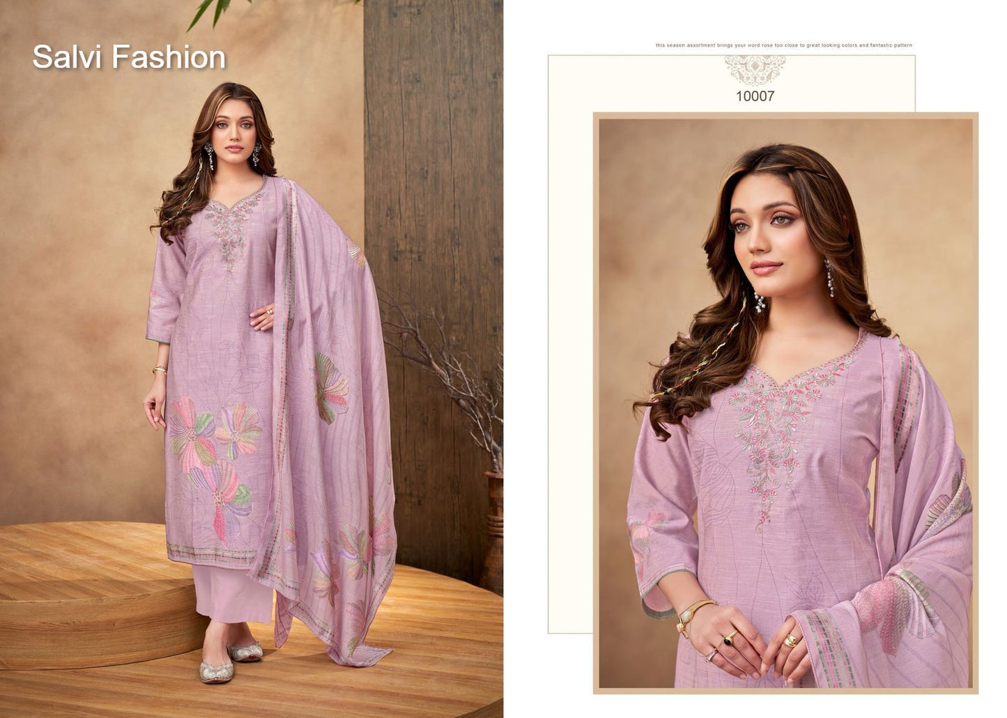 Linen Silk Salvi Fashion Muslin Pant Style Suits Wholesaler Ahmedabad