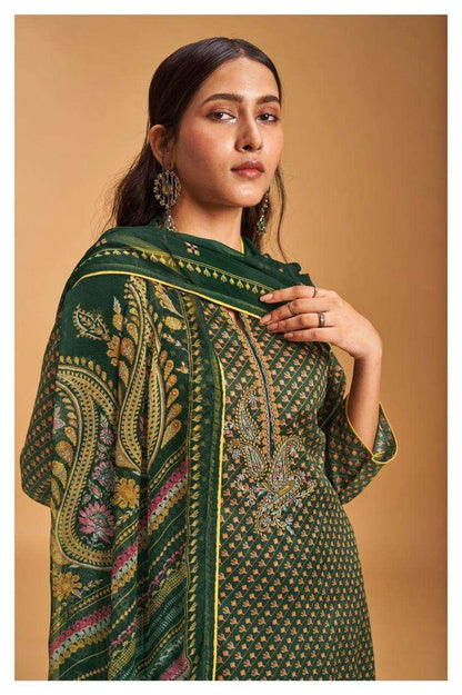 Linnea S2011 Ganga Pashmina Suits Wholesale