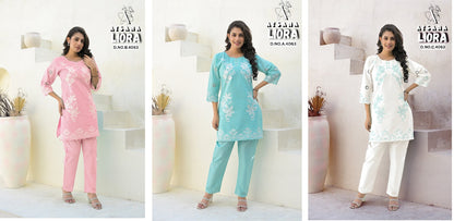 Liora Afsana Cotton Co Ord Set Wholesale Rate