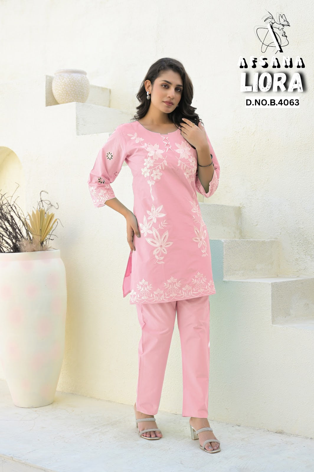 Liora Afsana Cotton Co Ord Set Wholesale Rate