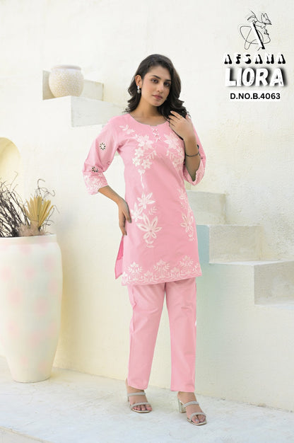 Liora Afsana Cotton Co Ord Set Wholesale Rate