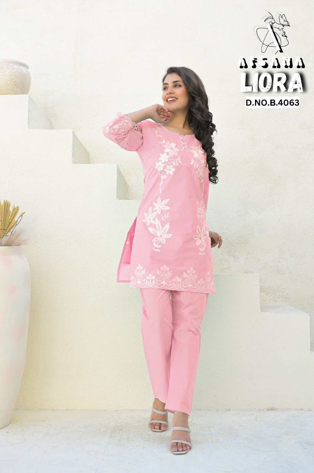 Liora Afsana Cotton Co Ord Set Wholesale Rate