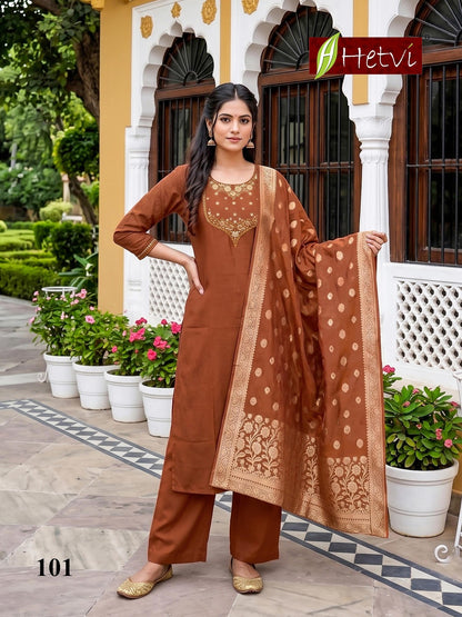 Lipika Hetvi Mal Dobby Readymade Pant Style Suits Wholesale Price